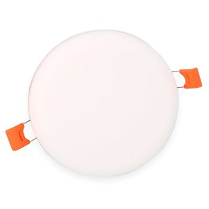 LED Einbau-Panel rund. 18W. rahmenlos. warmweiß. 230V inkl.Trafo