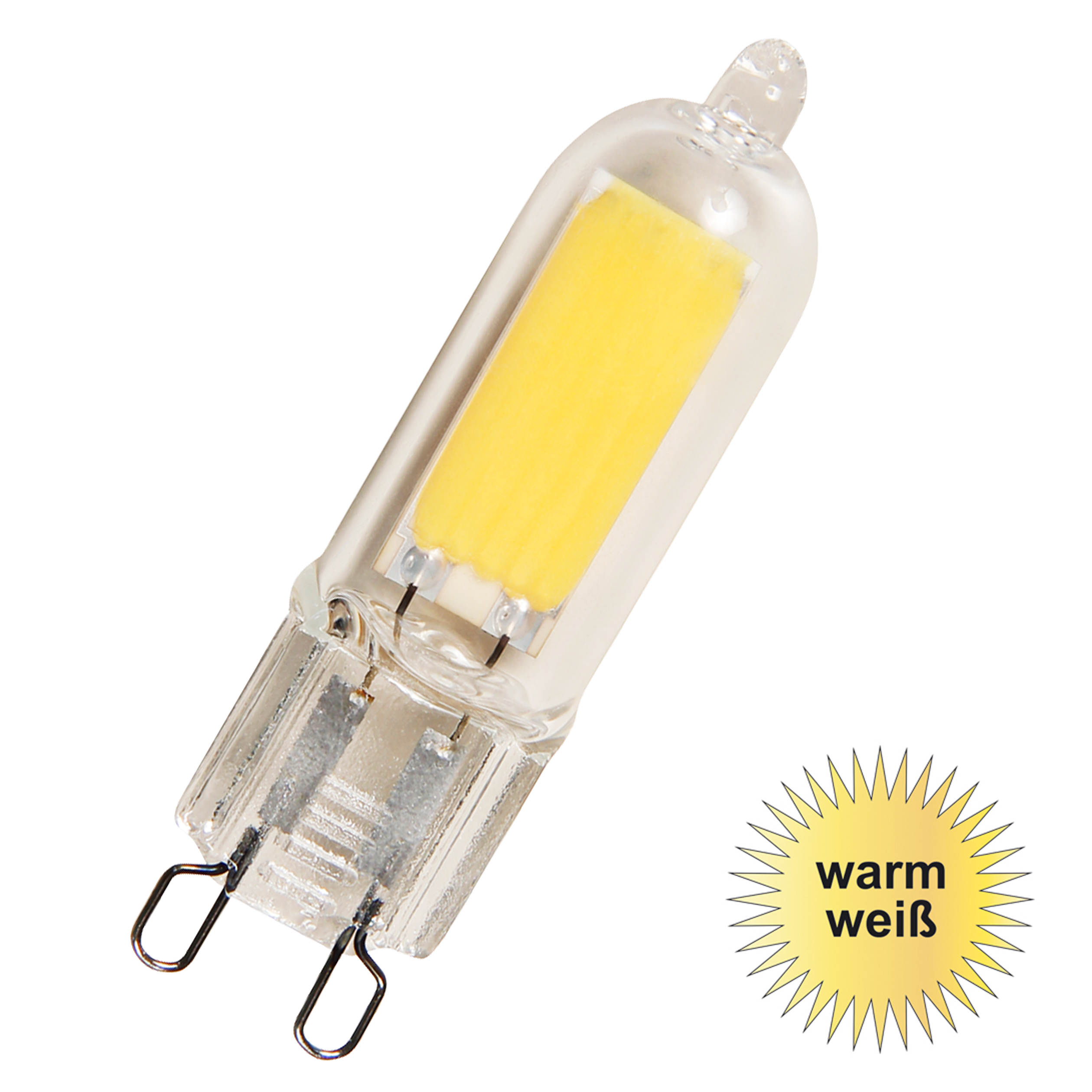 LED Lampe G9. 4W. 490lm. warmweiß