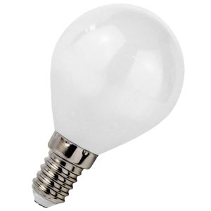 LED Birne E14. 1W Mattglas Filament. 100lm. neutralweiß