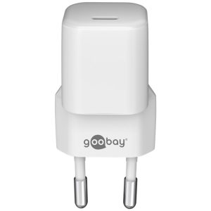 USB-C Kompakt-Ladegerät 20W PD. weiß