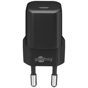 USB-C Kompakt Ladegerät 20W mit PD. schwarz