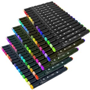 Doppelseitige Textmarker 80er-Set
