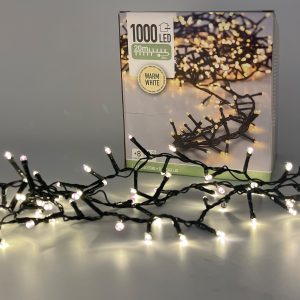 Lichterkette 1000 LED 20m. warmweiß. 8 Funktionen