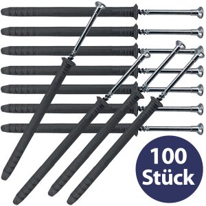 100er-Set Schlagdübel Nageldübel 6x80mm