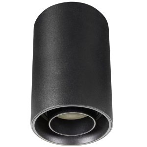 Decken-Aufbaustrahler Chloe. schwenkbar. 80x130mm. schwarz