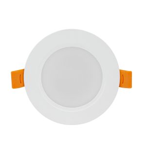 LED Decken-Einbauleuchte 5W warmweiß rund weiß. Dure3