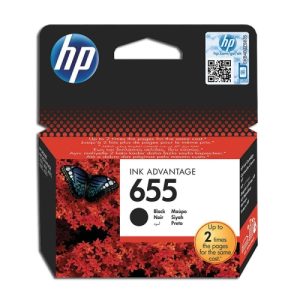 Original HP Tintenpatrone Black Nr. 655. CZ109AE