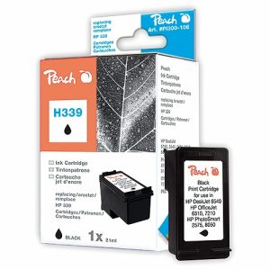 Peach Druckerpatrone PI300-106. kompatibel zu HP 339 schwarz