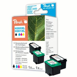 Peach SparPack PI300-400. kompatibel zu HP 350XL / 351XL