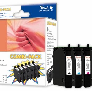 Peach MultiPack PI200-106. kompatibel zu Epson T0801-T0806