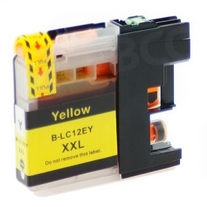 Druckerpatrone kompatibel zu Brother LC-12 YE. Yellow