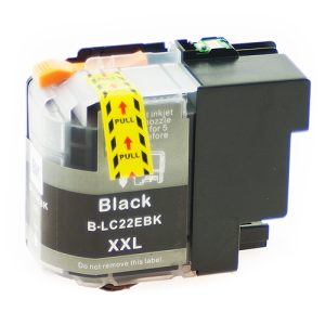 Druckerpatrone kompatibel zu Brother LC-22 BK. schwarz