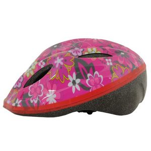 Fahrradhelm. Größe S. Pink-Flower