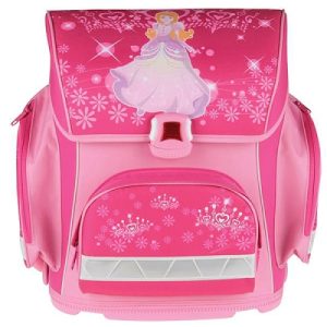 Schulranzen-Set. „Prinzessin“. pink