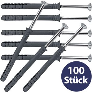 100er-Set Schlagdübel Nageldübel 10x120mm