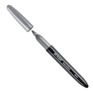 Permanentmarker. silber