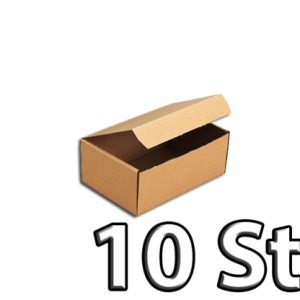 Wellpappfaltschachtel 158x103x60 braun – 10 Stück