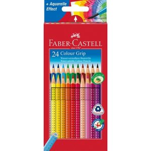 Faber-Castell Buntstifte Colour-Grip. 24er Set
