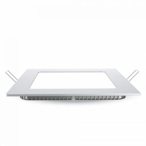 LED Einbau-Panel eckig. 12W. warmweiß. inkl. Trafo