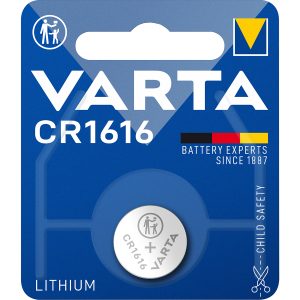 Lithium Knopfzelle CR1616. 6616. DL1616 – 3V von Varta