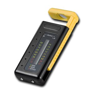 Batterietester mit LCD Anzeige
