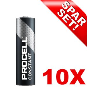 Micro-Batterien AAA. 10er-Pack PROCELL Constant