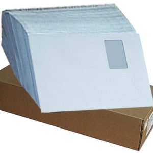 250 Stück Briefumschläge Premium. C4 mit Fenster