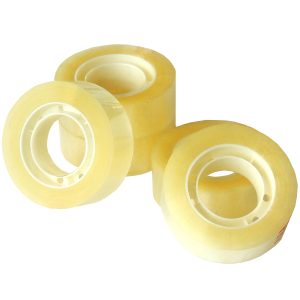 Klebeband. transparent. 33m x 18mm. 5er Pack