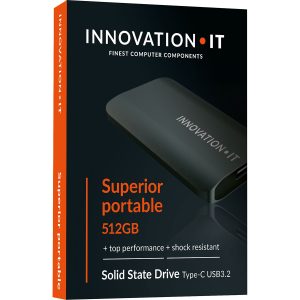 Externe SSD 512 GByte USB-C 3.2. INNOVATION IT