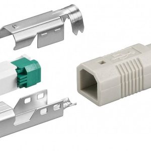 USB B-Stecker Crimpversion