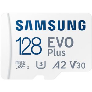 128 GB Samsung EVO Plus MicroSDXC Speicherkarte mit Adapter. 130MB/s