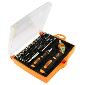 Profi Schraubendreher & Bit-Set mit Gelenkgriff. 79 tlg.