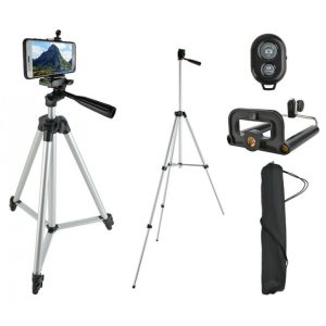 Mobiles Stativ für Smartphone & Kamera. 1/4″