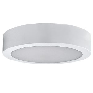 LED Aufbau-Panel rund. 12W. warmweiß. 230V~