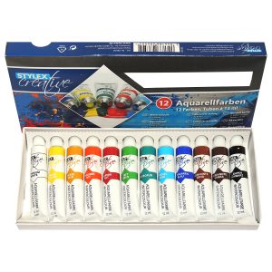 Aquarellfarben. 12er Set a 2 ml