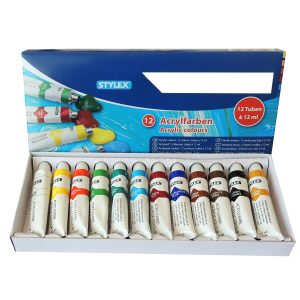 Acrylfarben. 12er Set a 12 ml