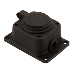 Verteiler-Steckdosenleiste 1fach. IP44