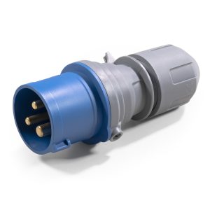CEE-Stecker IP44. 250V. 16A. 3-polig. IP44