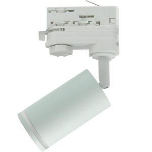Deckenleuchte Madara Mini Ring GU10. einflammig. für 3-Phasen-Schienensystem. weiß