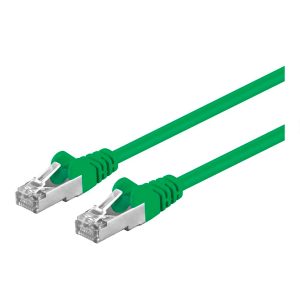 Patchkabel Cat5e. geschirmt. 20m. grün