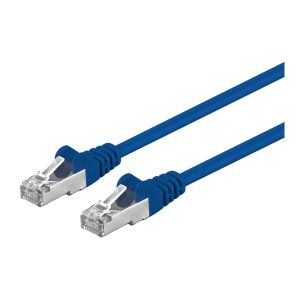 Patchkabel Cat5e. geschirmt. 30m. blau