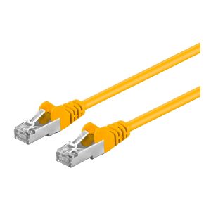 Patchkabel Cat5e. geschirmt. 50m. gelb