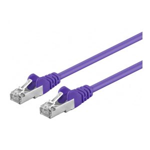 Patchkabel Cat5e. geschirmt. 30m. violett
