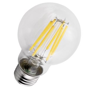 LED Filament E27 Birne 4W 840lm 230V warmweiß