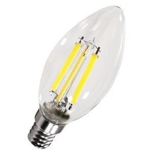 LED Filament E14 Kerzenlampe 6W 1055lm 230V warmweiß