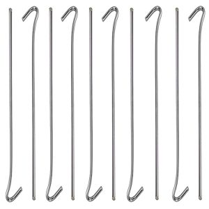 Zelt Heringe im 10er Pack. Stahl 31cm Länge
