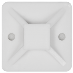 Kabelsockel selbstklebend für Kabelbinder 30x30mm 10er-Pack