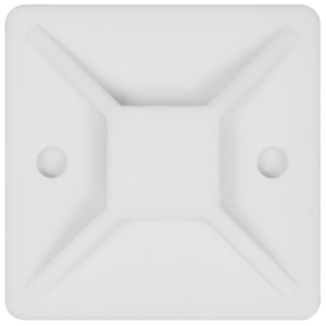 Kabelsockel selbstklebend für Kabelbinder 40x40mm 10er-Pack