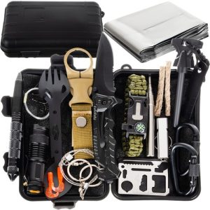 Survival-Kit Überlebens-Set Outdoor 32-teilig