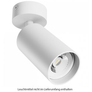 Wand- und Deckenstrahler SQUALLA VARIOSA GU10 rund weiß